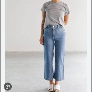 Levi’s Ribcage Wide Leg Crop Jean